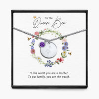 De Koningin Bij - Geboortemaand Hanger Ketting