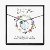 De Koningin Bij - Geboortemaand Hanger Ketting
