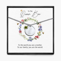 De Koningin Bij - Geboortemaand Hanger Ketting