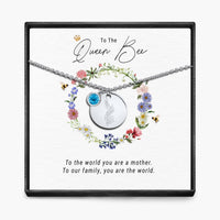 De Koningin Bij - Geboortemaand Hanger Ketting