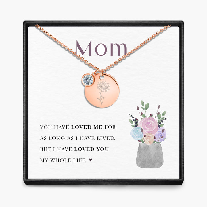 Mijn Hele Leven - Maandsteen Hanger Ketting