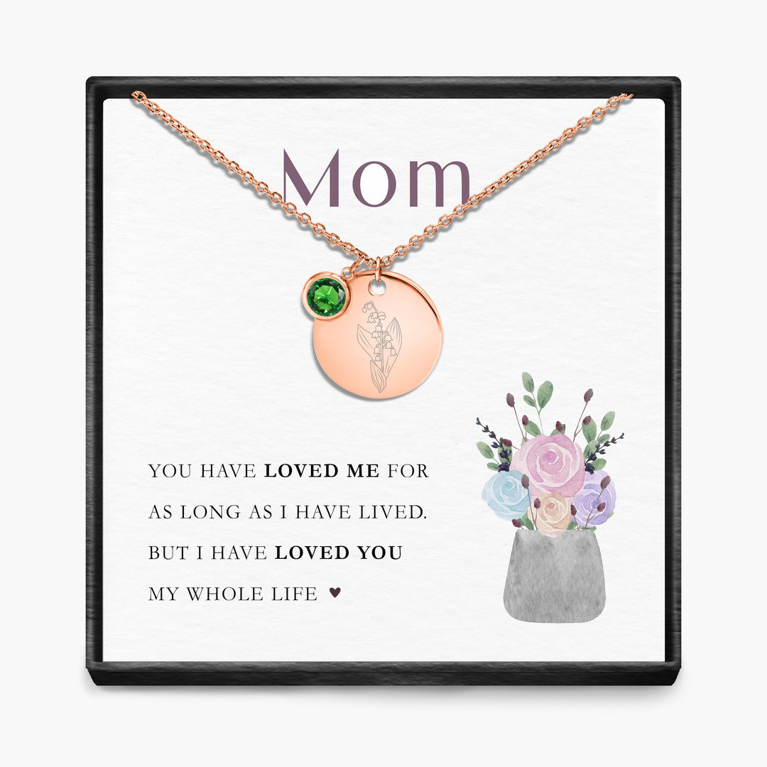 Mijn Hele Leven - Maandsteen Hanger Ketting