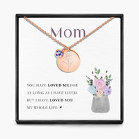 Mijn Hele Leven - Maandsteen Hanger Ketting