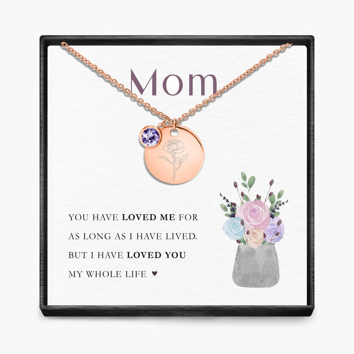 Mijn Hele Leven - Maandsteen Hanger Ketting