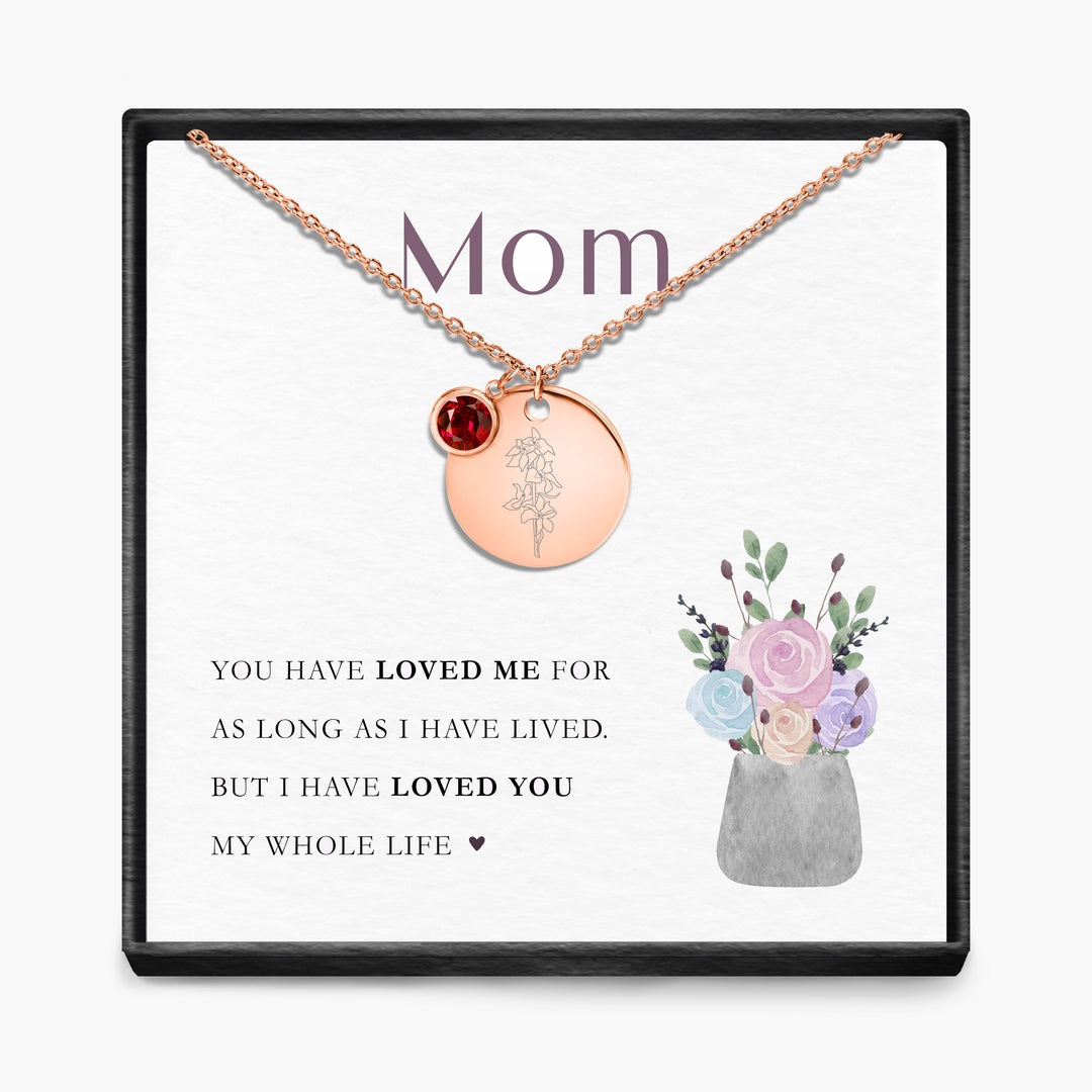 Mijn Hele Leven - Maandsteen Hanger Ketting