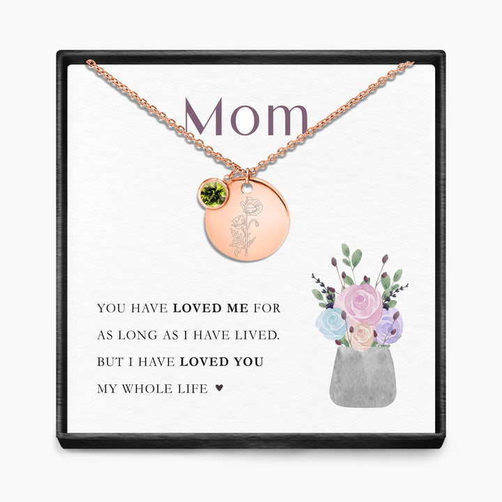 Mijn Hele Leven - Maandsteen Hanger Ketting