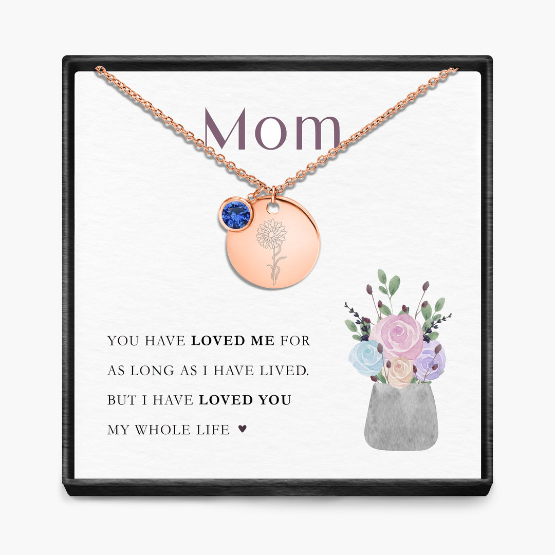 Mijn Hele Leven - Maandsteen Hanger Ketting