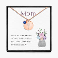 Mijn Hele Leven - Maandsteen Hanger Ketting