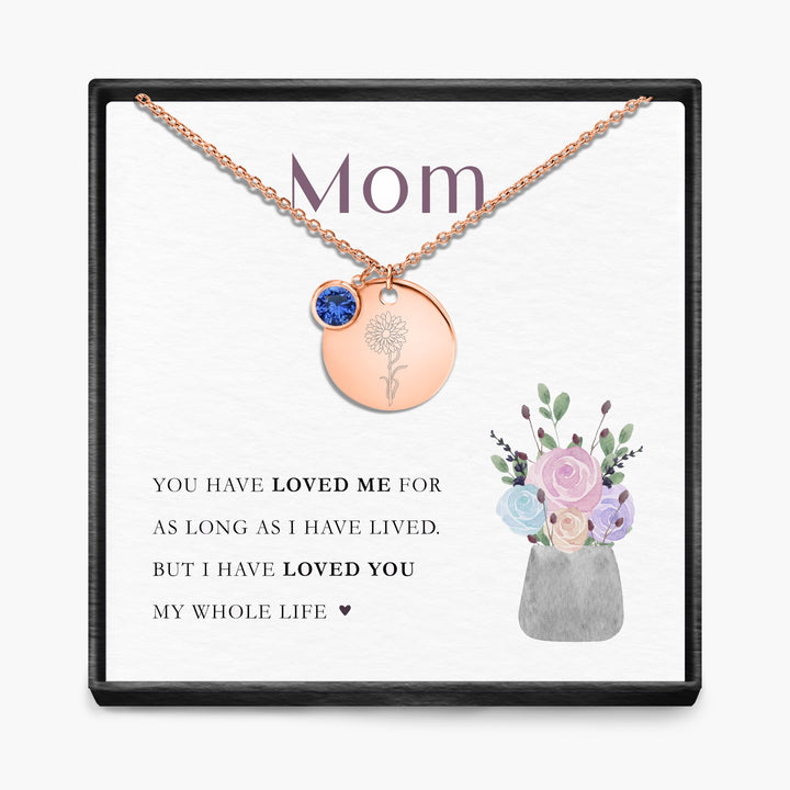 Mijn Hele Leven - Maandsteen Hanger Ketting