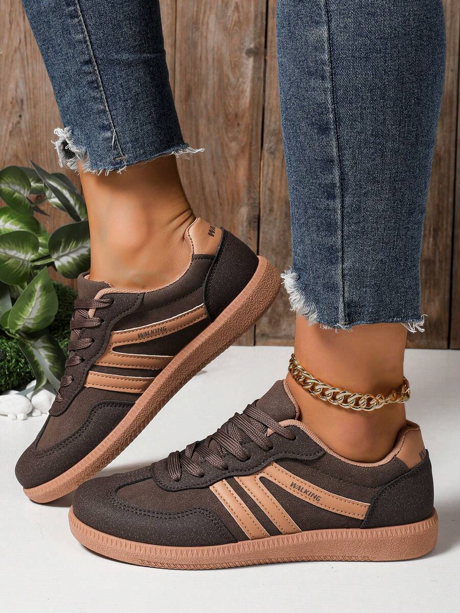 Camden Court Brown Gum Sneakers