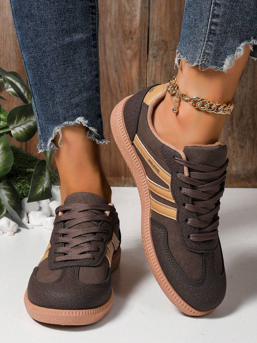 Camden Court Brown Gum Sneakers