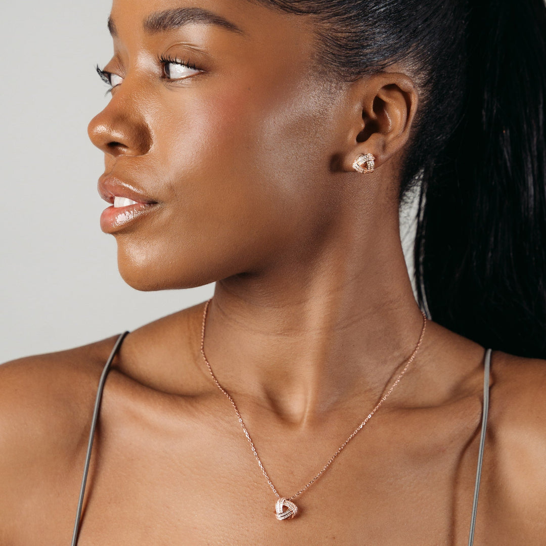 Gedeelde herinneringen - Vrouw Infinity Knoop Ketting