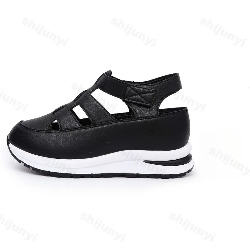 Solenne Casual Plateau Sandalen