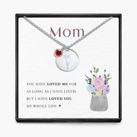 Mijn Hele Leven - Maandsteen Hanger Ketting