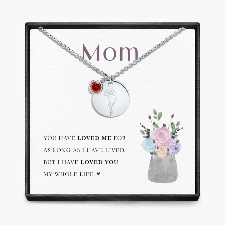 Mijn Hele Leven - Maandsteen Hanger Ketting