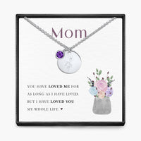 Mijn Hele Leven - Maandsteen Hanger Ketting
