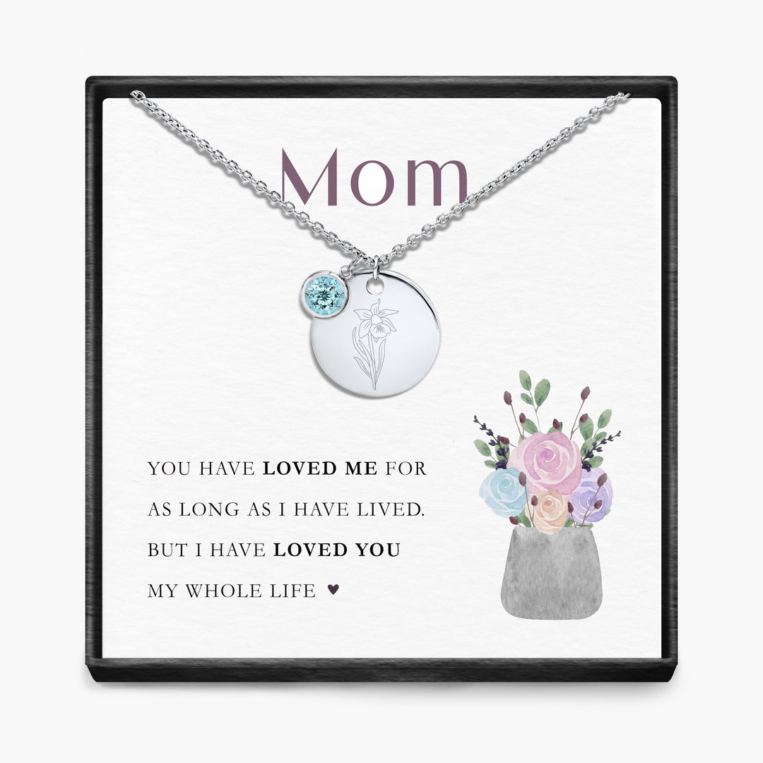 Mijn Hele Leven - Maandsteen Hanger Ketting
