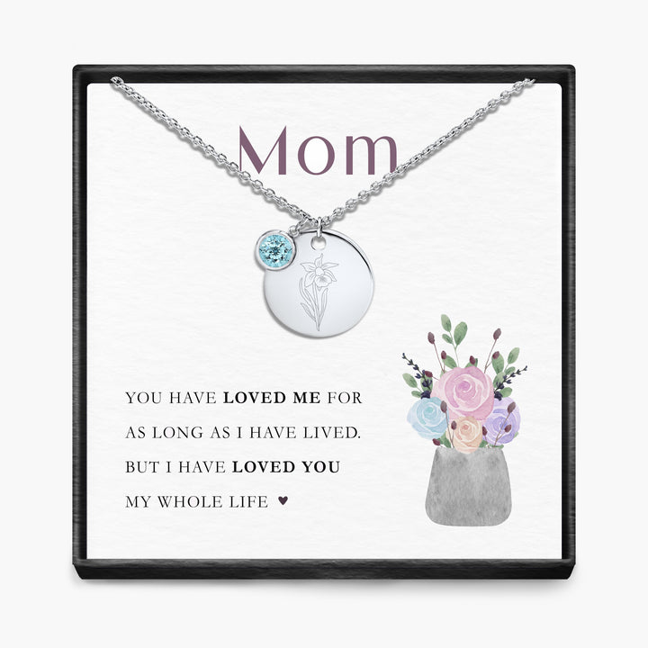 Mijn Hele Leven - Maandsteen Hanger Ketting