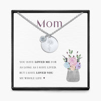 Mijn Hele Leven - Maandsteen Hanger Ketting