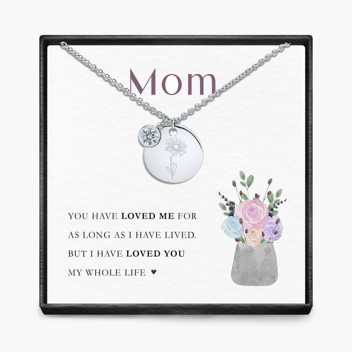 Mijn Hele Leven - Maandsteen Hanger Ketting
