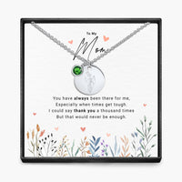 Duizendmaal Dank - Maandsteen Hanger Ketting