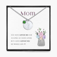 Mijn Hele Leven - Maandsteen Hanger Ketting