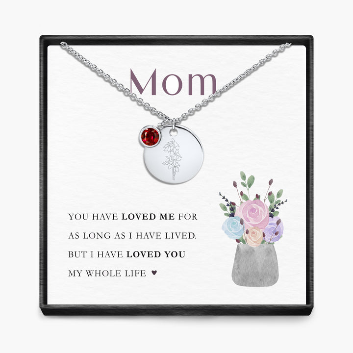 Mijn Hele Leven - Maandsteen Hanger Ketting