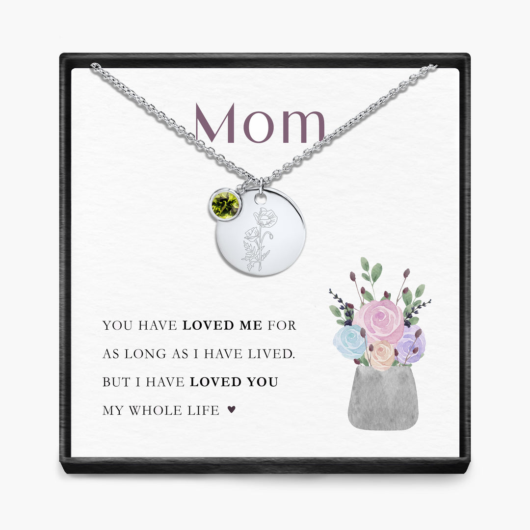 Mijn Hele Leven - Maandsteen Hanger Ketting