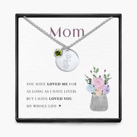 Mijn Hele Leven - Maandsteen Hanger Ketting