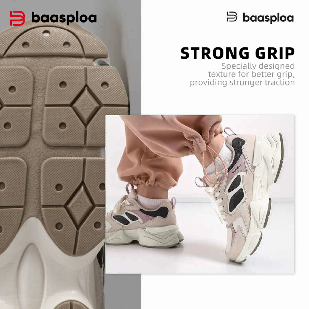 Chunky sneakers voor dames, streetwear 