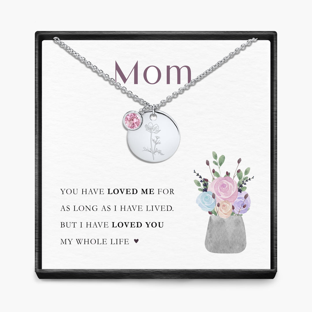 Mijn Hele Leven - Maandsteen Hanger Ketting