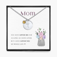 Mijn Hele Leven - Maandsteen Hanger Ketting