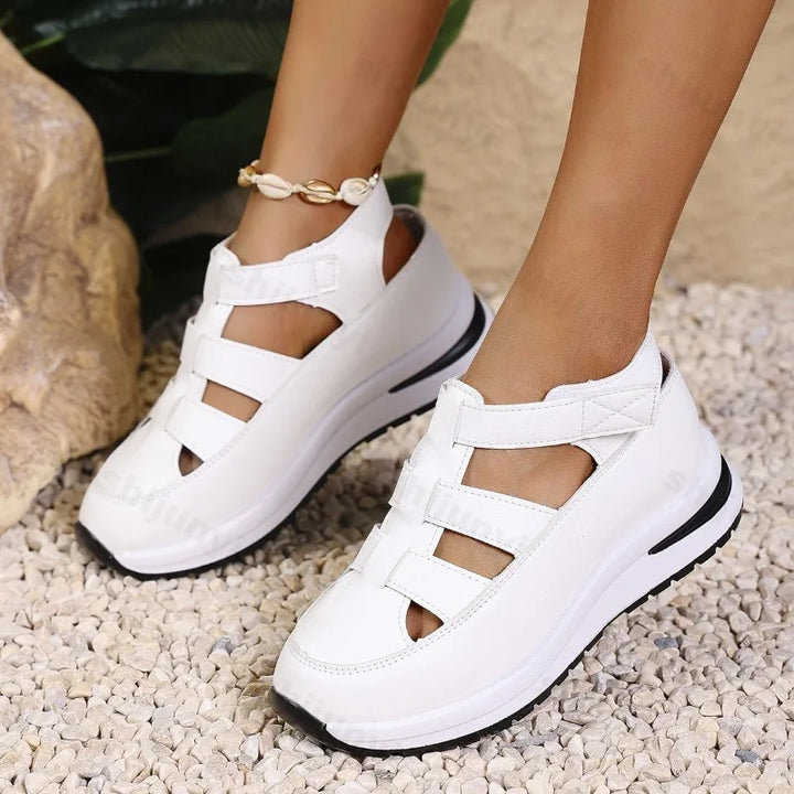 Solenne Casual Plateau Sandalen