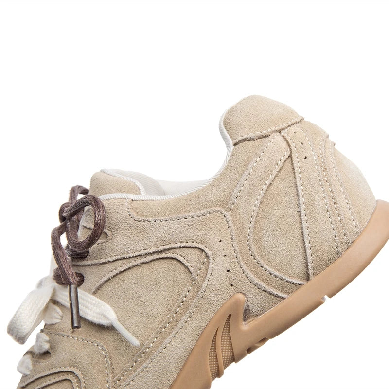 Suède sneakers voor dames, casual 