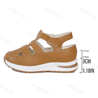 Solenne Casual Plateau Sandalen