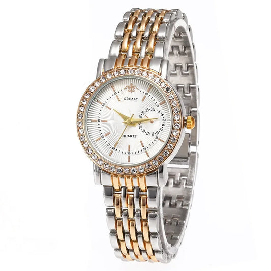 Crystal Bezel Watch