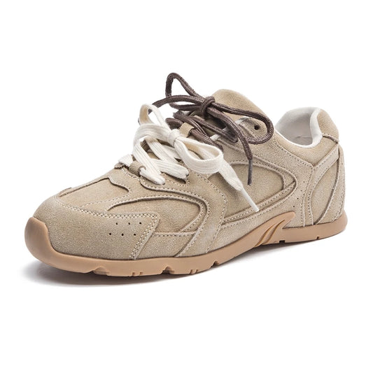 Suède sneakers voor dames, casual 