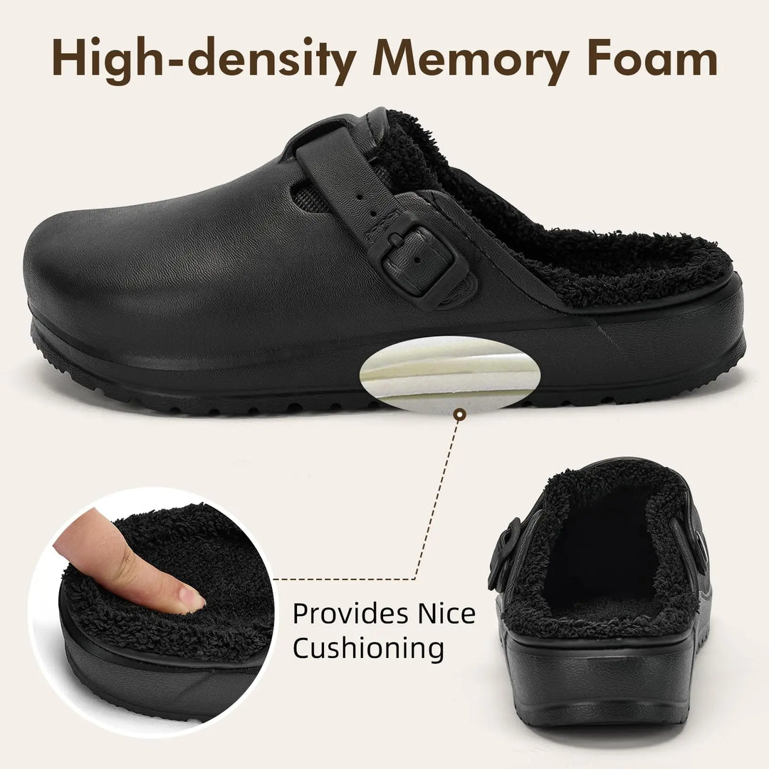 FrostMere – Pluche Gevoerde Winter Comfort Klompen