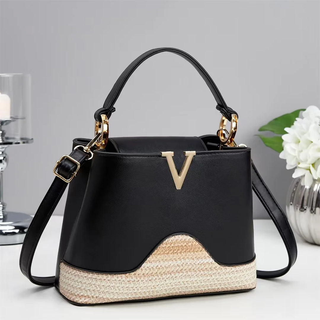 Schoudertas met monogram