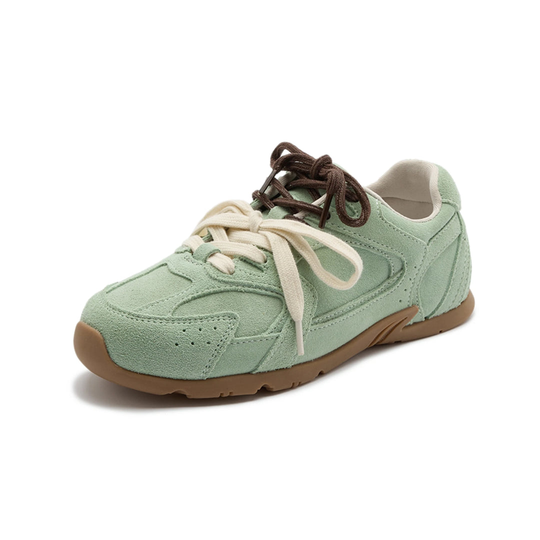 Suède sneakers voor dames, casual 
