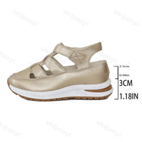 Solenne Casual Plateau Sandalen