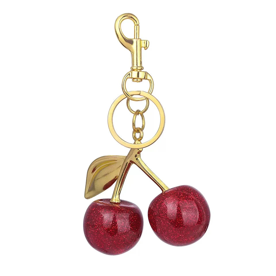 Sleutelhanger met kersje