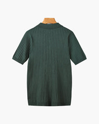 Arezzo Polo Shirt van geribd katoen