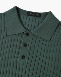 Arezzo Polo Shirt van geribd katoen