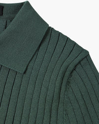 Arezzo Polo Shirt van geribd katoen