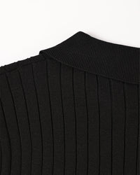 Arezzo Polo Shirt van geribd katoen