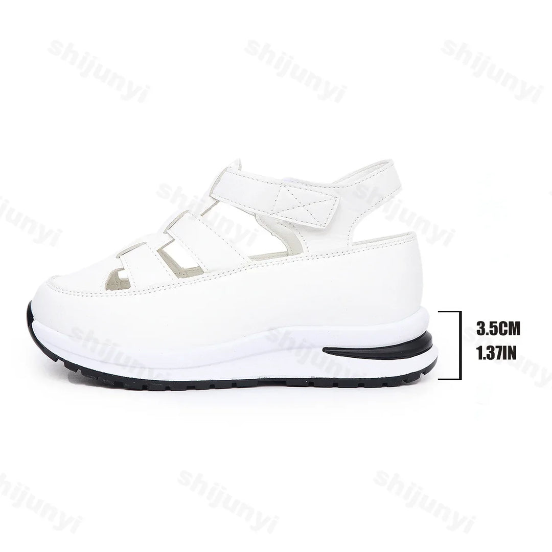 Solenne Casual Plateau Sandalen