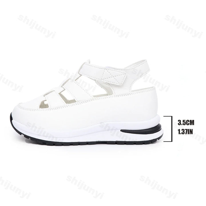 Solenne Casual Plateau Sandalen