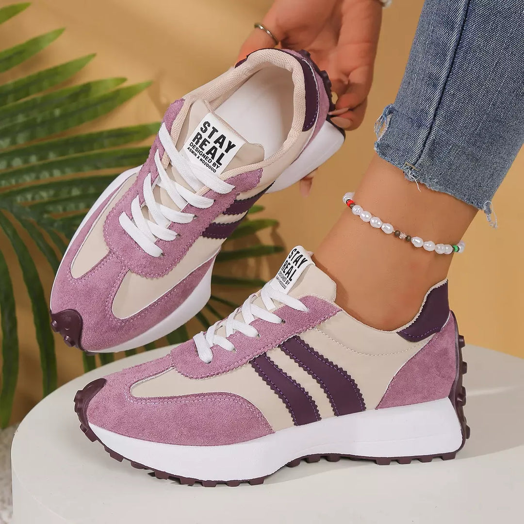 CloudLane Stripe Casual | Roze
