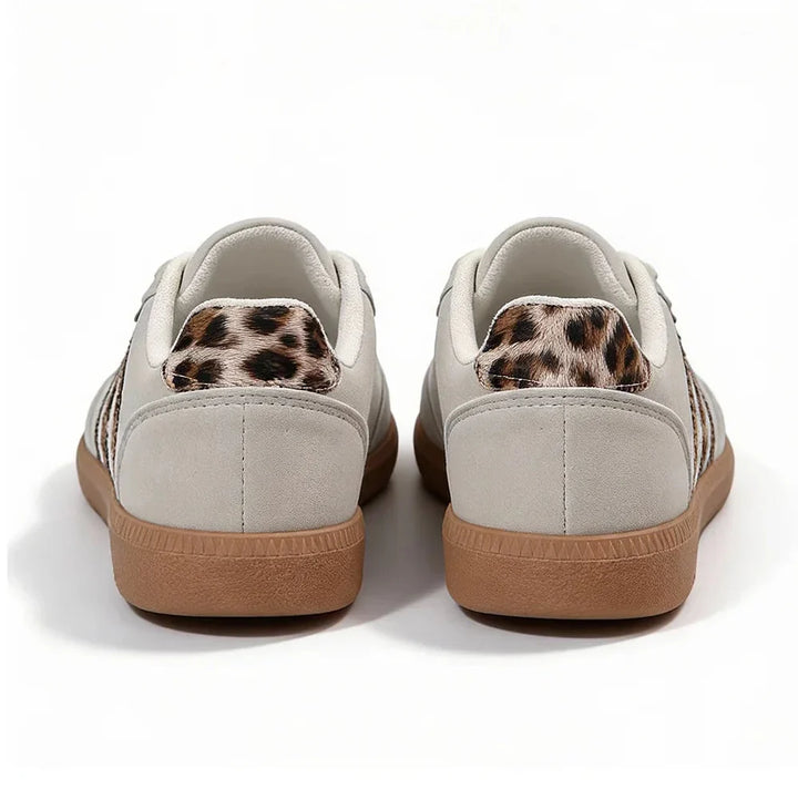 Samba Retro Luipaard Grijze Sneaker